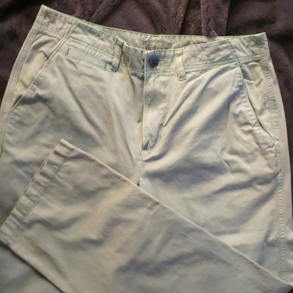 Sage green slacks